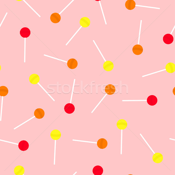 Sweet candy seamless pattern. Stock photo © ExpressVectors