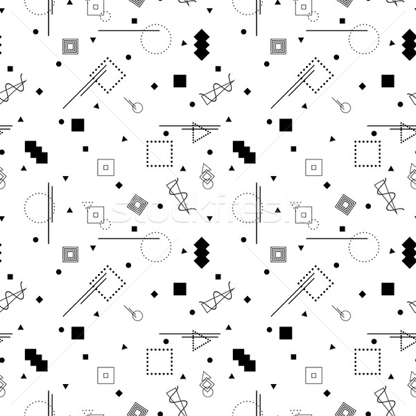 Wektora streszczenie wzór mozaiki geometryczny Zdjęcia stock © ExpressVectors