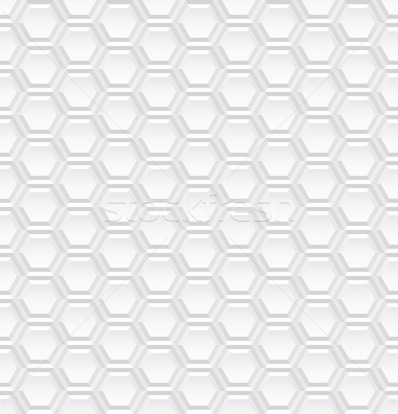 Biały tekstury bezszwowy wektora geometryczny budowy Zdjęcia stock © ExpressVectors