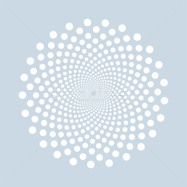 Abstract dotted shape.Vector design element Stock photo © ExpressVectors