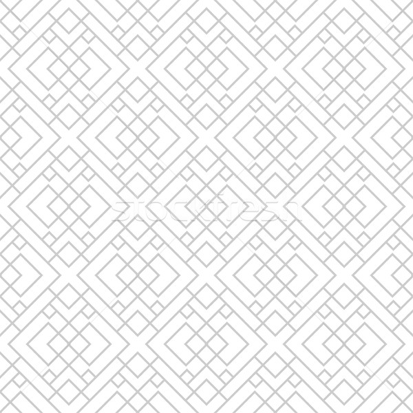 Geometrischen dekorativ Muster Vektor Stock foto © ExpressVectors