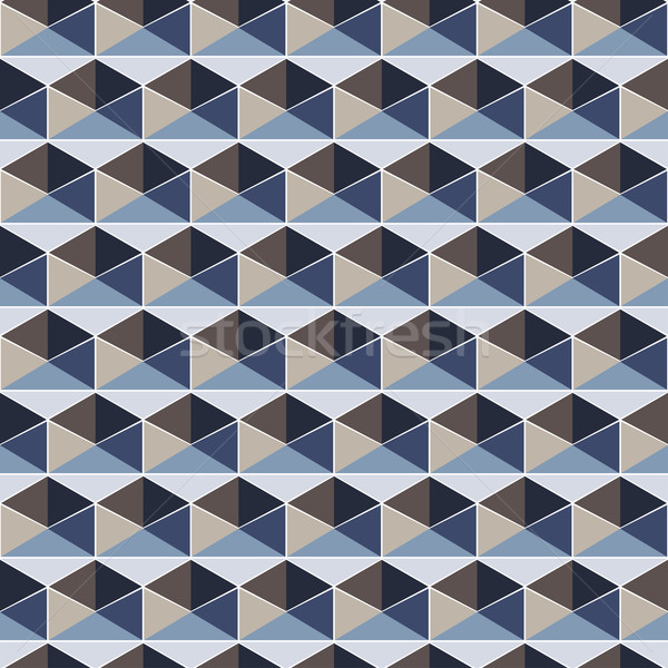 Vector mosaic pattern - seamless background. Stock photo © ExpressVectors