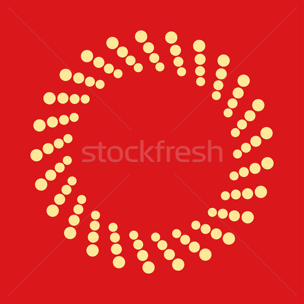 Streszczenie kropkowany puszka pomysły jak Zdjęcia stock © ExpressVectors