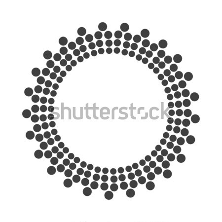 Streszczenie kropkowany szary biały tekstury Zdjęcia stock © ExpressVectors