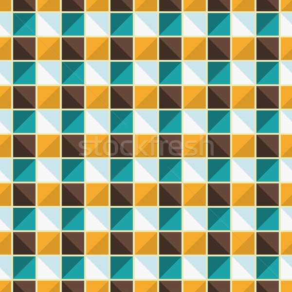 Vector geometric model culoare fara sudura Imagine de stoc © ExpressVectors