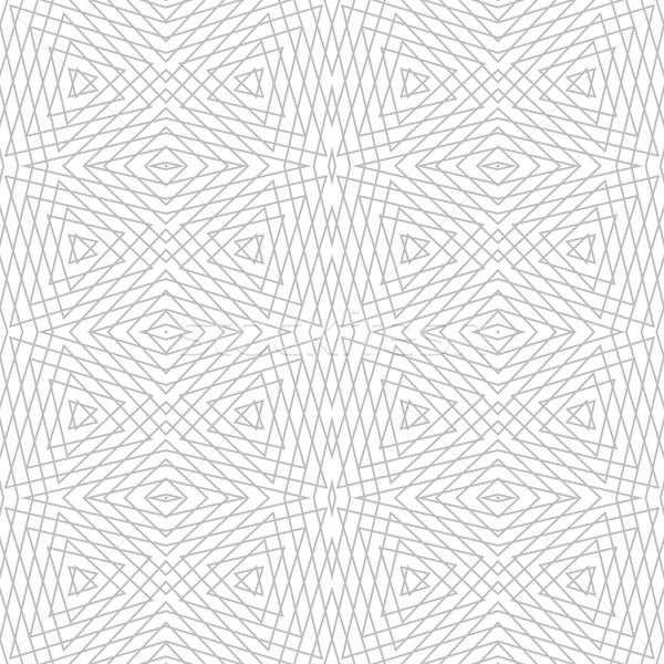 Geometrik ızgara beyaz gri doku Stok fotoğraf © ExpressVectors