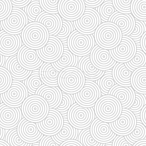Circles geometryczny wzór bezszwowy wektora streszczenie tle Zdjęcia stock © ExpressVectors