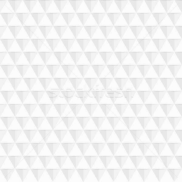 Biały tekstury bezszwowy wektora geometryczny ściany Zdjęcia stock © ExpressVectors