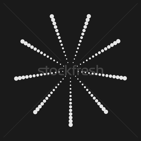 Abstract punctat semna web negru Imagine de stoc © ExpressVectors