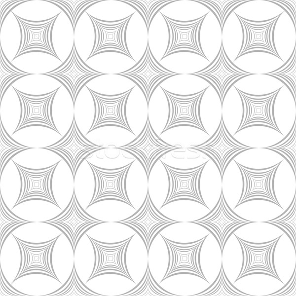 Illusie geometrisch patroon naadloos vector mode ontwerp Stockfoto © ExpressVectors
