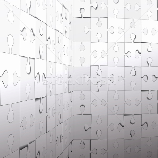 Abstract puzzle background. Stock photo © ExpressVectors