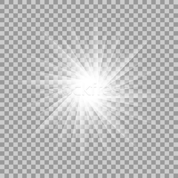 Vector glowing light effect. Stock photo © ExpressVectors