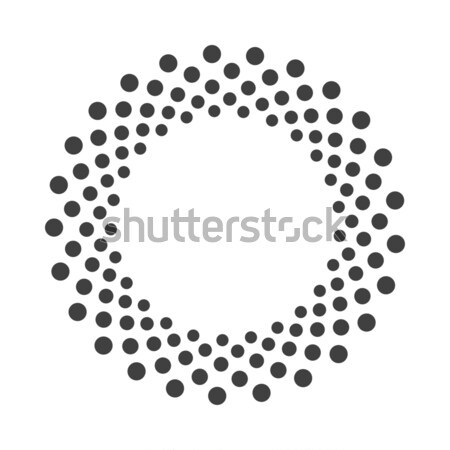 Streszczenie kropkowany szary biały tekstury Zdjęcia stock © ExpressVectors