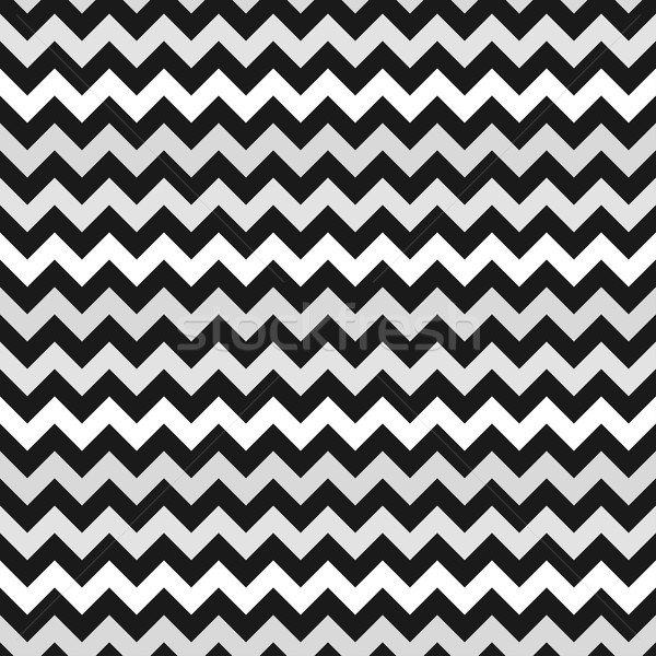 Zigzag textură fara sudura negru alb vector hârtie Imagine de stoc © ExpressVectors