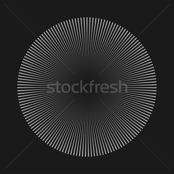 Streszczenie kropka wektora puszka Zdjęcia stock © ExpressVectors