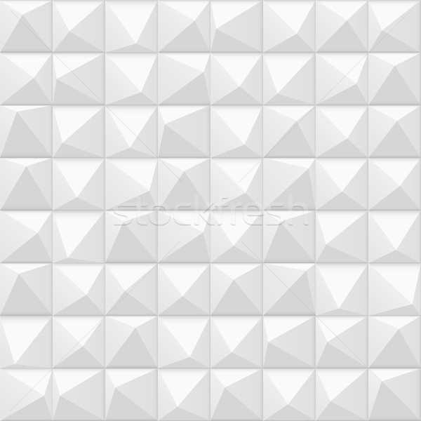 Biały tekstury bezszwowy wektora dekoracyjny geometryczny Zdjęcia stock © ExpressVectors