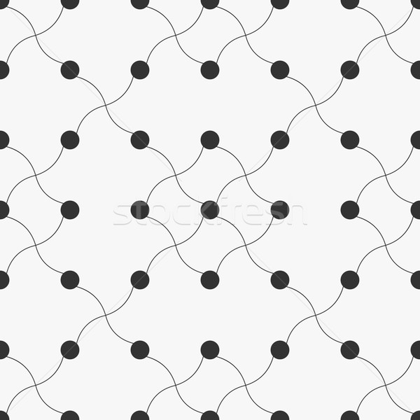 Geometric point pattern. Stock photo © ExpressVectors