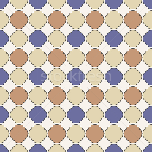 Vector ornamental pattern - seamless. Stock photo © ExpressVectors