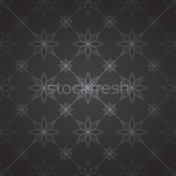 Dark floral pattern.  Stock photo © ExpressVectors