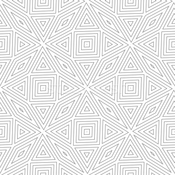 Geometric seamless pattern. Vector background. Stock photo © ExpressVectors