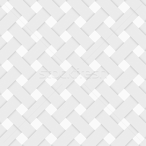 Geometric woven texture - seamless. Stock photo © ExpressVectors