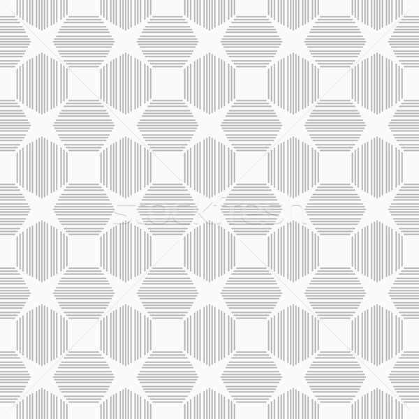 Disegno geometrico senza soluzione di continuità design interni wallpaper bianco Foto d'archivio © ExpressVectors