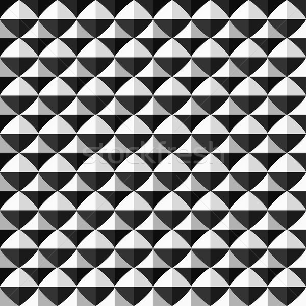 Decorative geometric pattern - seamless. Stock photo © ExpressVectors