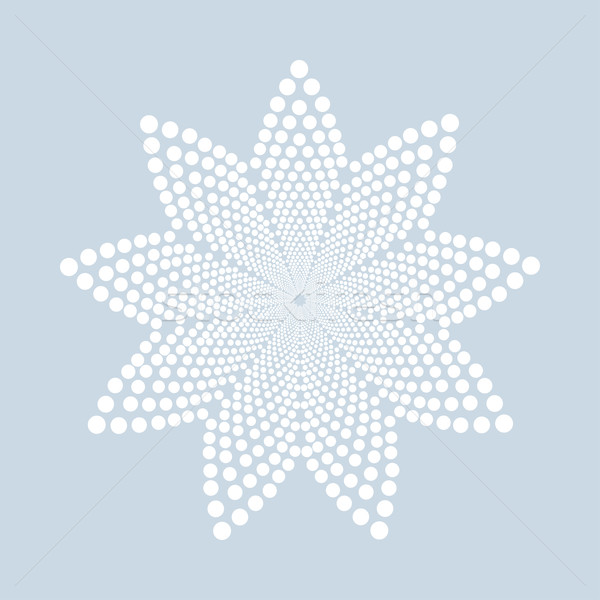 Abstract dotted shape.Vector design element Stock photo © ExpressVectors