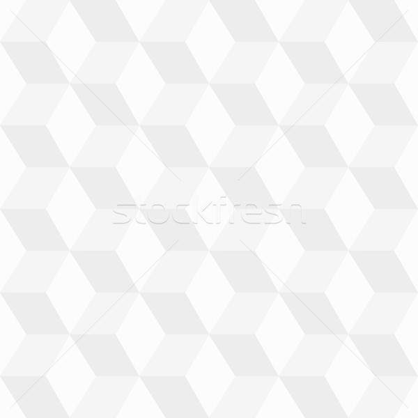 Geometryczny wzór bezszwowy biały tekstury wnętrza wzór Zdjęcia stock © ExpressVectors