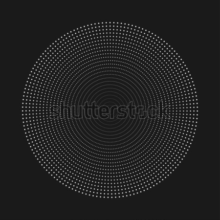 Abstract dot shape, vector design element Stock photo © ExpressVectors