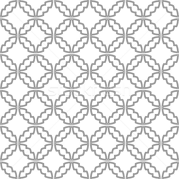 Vector ornamental pattern - seamless. Stock photo © ExpressVectors