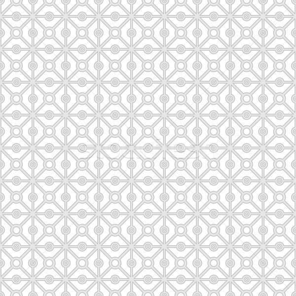 Geometryczny wektora geometryczny wzór bezszwowy papieru Zdjęcia stock © ExpressVectors
