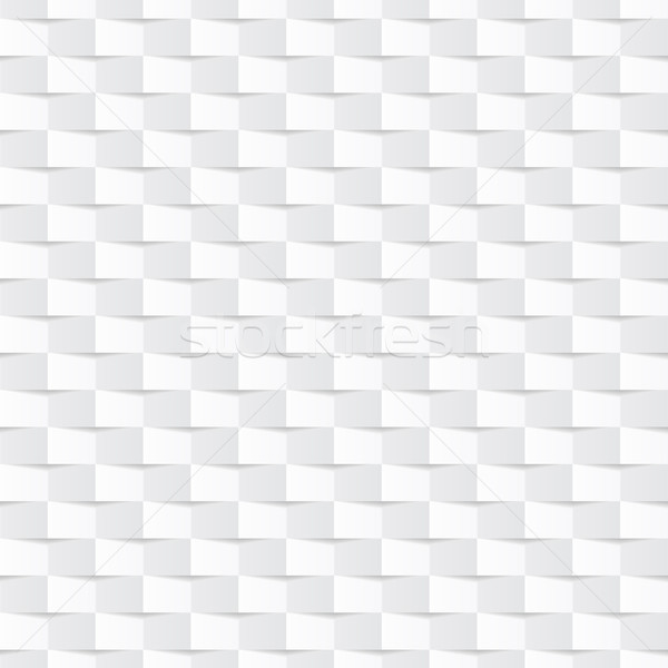 Biały tekstury bezszwowy wektora geometryczny ściany Zdjęcia stock © ExpressVectors