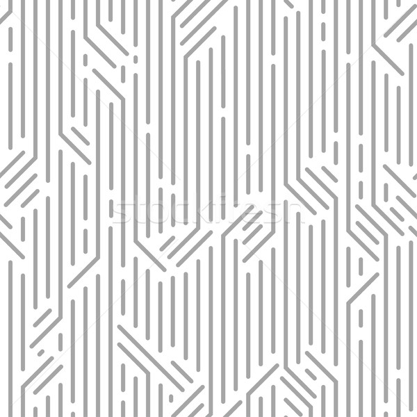 Abstrakten geometrischen gestreift Muster Vektor Grafik Stock foto © ExpressVectors