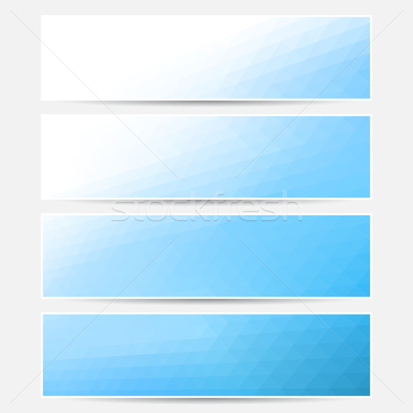 Vector banner set. Stock photo © ExpressVectors