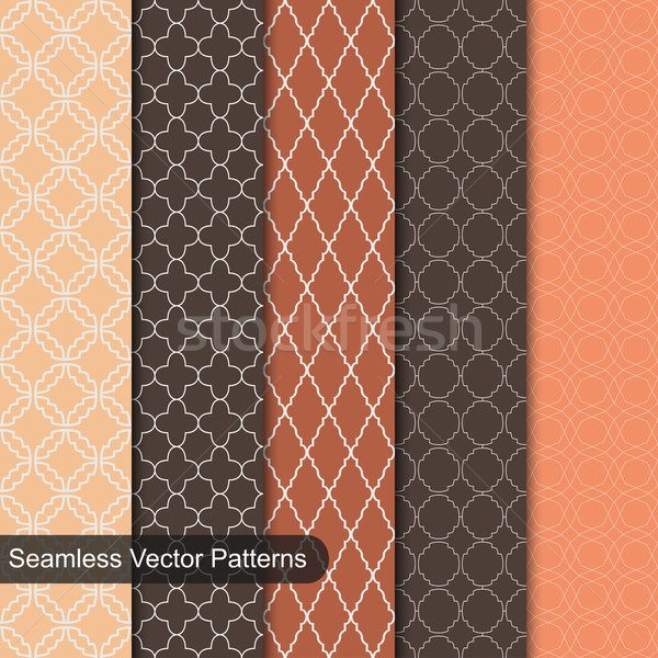 Senza soluzione di continuità vettore modelli set colore Foto d'archivio © ExpressVectors