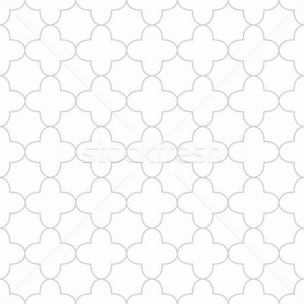 Vetor padrão sem costura branco cinza Foto stock © ExpressVectors