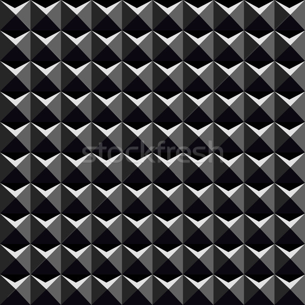 Schwarz 3D Muster Vektor Textur Stock foto © ExpressVectors