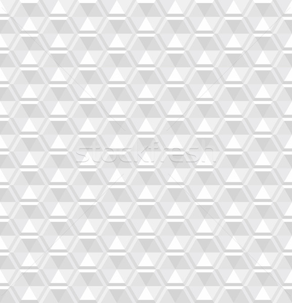 Alb textură fara sudura vector geometric construcţie Imagine de stoc © ExpressVectors