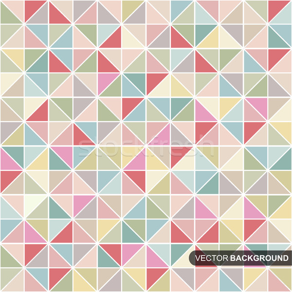 Vektor Mosaik Muster Farbe Textur Stock foto © ExpressVectors