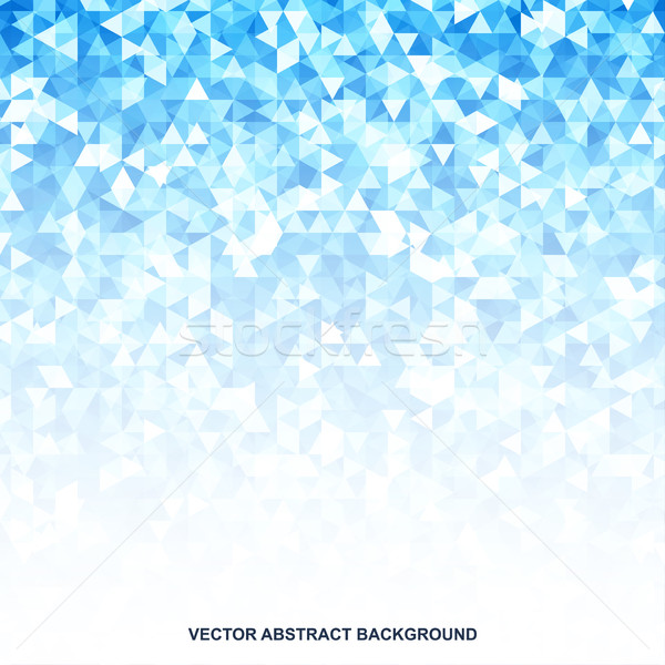 Abstract blue vector background. Stock photo © ExpressVectors