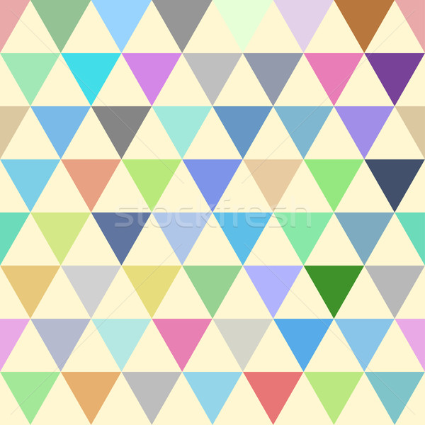 Vector mosaic pattern - seamless background. Stock photo © ExpressVectors