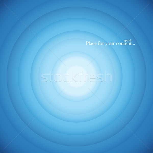 Blue round abstract background. Stock photo © ExpressVectors