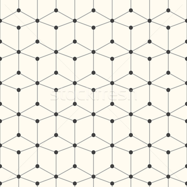 Geometric vector model fara sudura tehnologie grilă Imagine de stoc © ExpressVectors