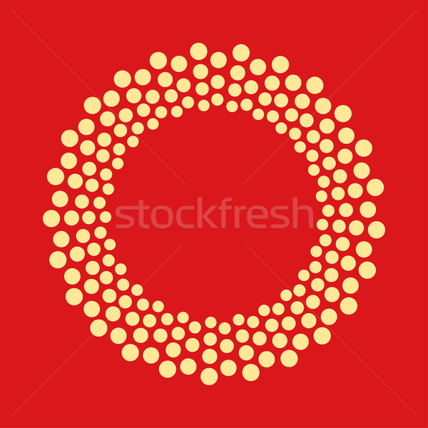 Streszczenie kropkowany puszka pomysły jak Zdjęcia stock © ExpressVectors