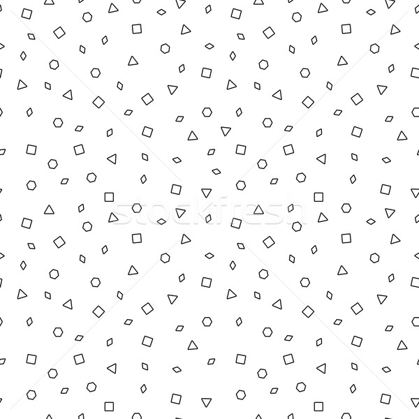 Vector memphis seamless pattern. Stock photo © ExpressVectors