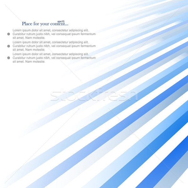 аннотация синий линия дизайна шаблон содержание Сток-фото © ExpressVectors