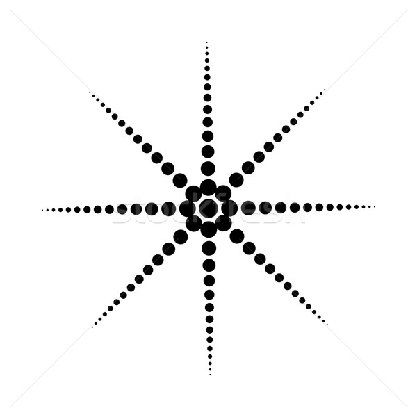 Abstract punctat semna web negru Imagine de stoc © ExpressVectors