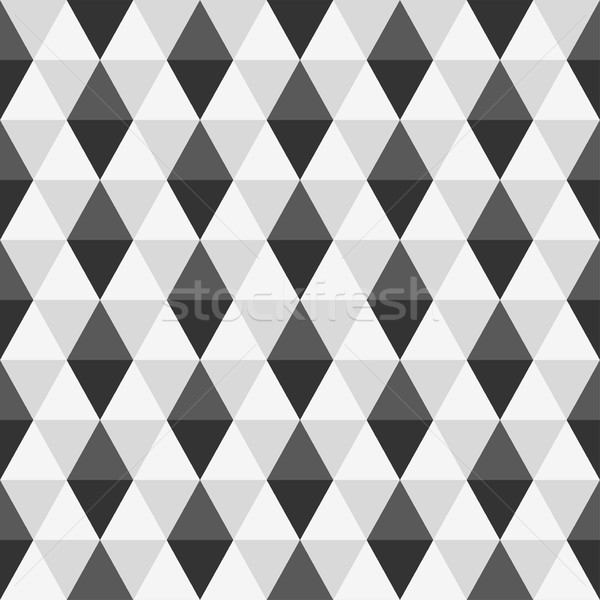 Geometrik vektör karo doku siyah beyaz Stok fotoğraf © ExpressVectors