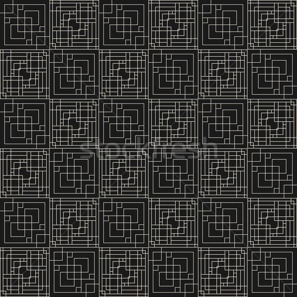 Wektora geometryczny wzór bezszwowy luksusowe dekoracyjny sztuki Zdjęcia stock © ExpressVectors